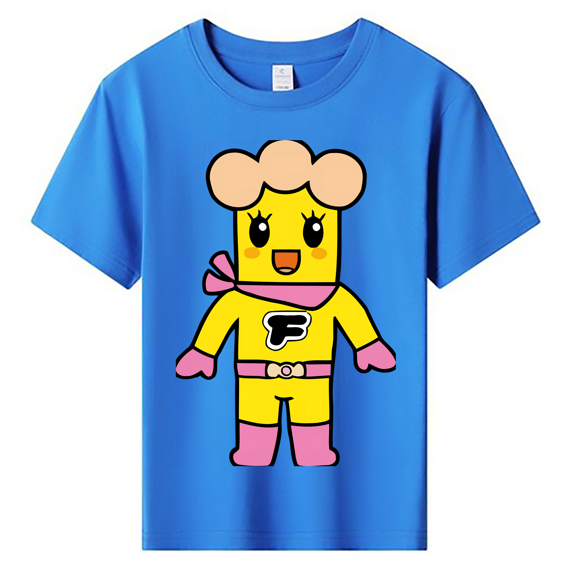 （画像用） アンパンマン Anpanman 綿100％キッズTシャツ（フロントプリント）